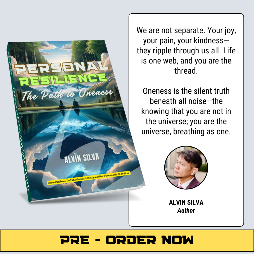Alvin Silva — author and resilience consultant